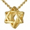 14K Gold Plated Necklace Gold Emerging Star of David Gold Pendant For Women - CX12MZ4CZ0F