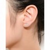 Sterling Asymmetric Valentines Anniversary Girlfriend in Women's Stud Earrings