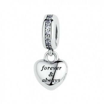 The Kiss My Beautiful Wife Forever and Always Dangle 925 Sterling Silver Bead Fits European Charm Bracelet - C717Y0DT6DM