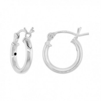 Sterling Silver Earrings Post Snap Closure