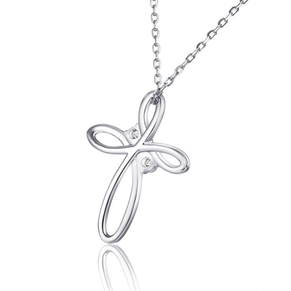 Sterling Infinity Necklace - CM189Q0CLAQ